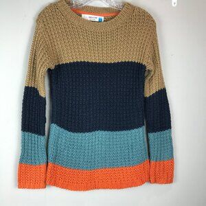 Sparrow Multicolor Crew Neck Sweater